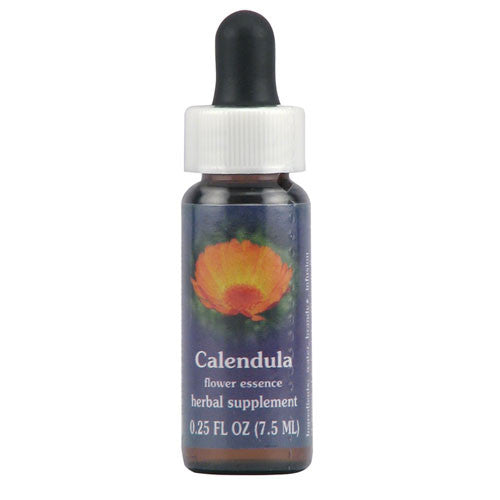 Flower Essence Calendula Herbal Supplement Dropper - 0.25 Oz